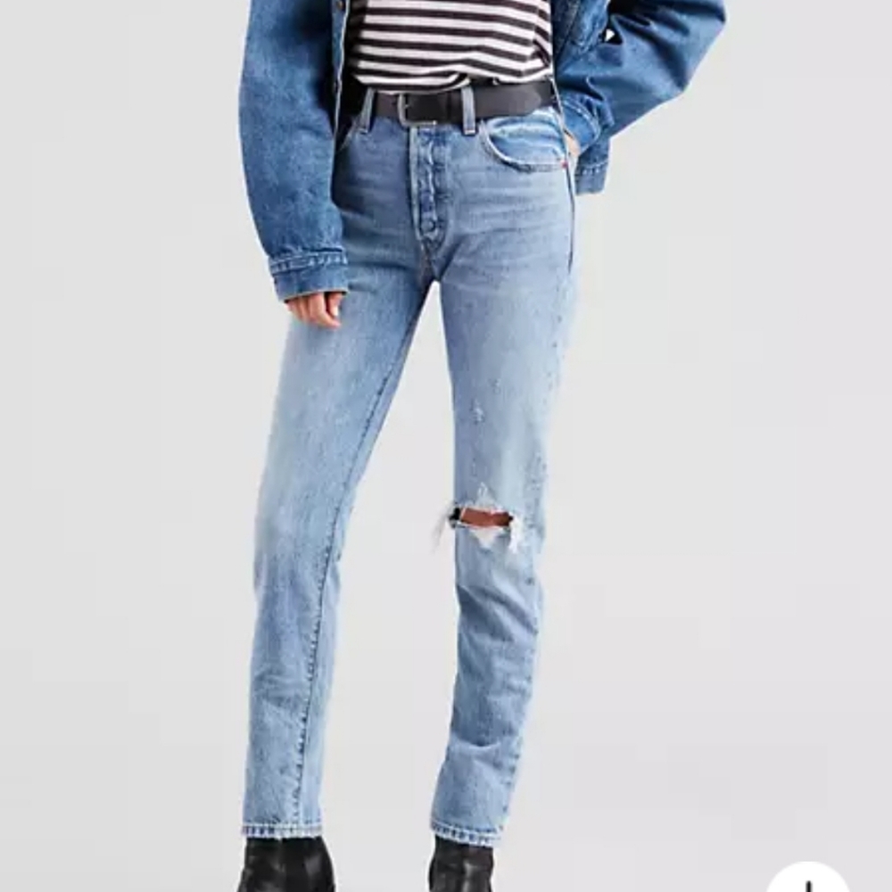 Levi's 501s vintage style jeans